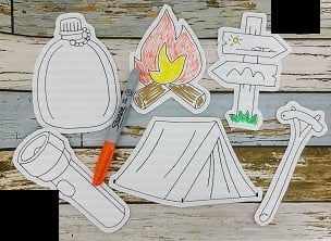 Camping Doodle Set