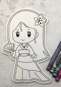 Princess Doodle Set