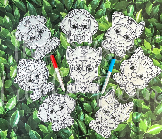 Protector Pups Doodle Set