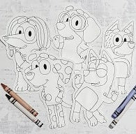 Australian Pups 2 Doodle Set
