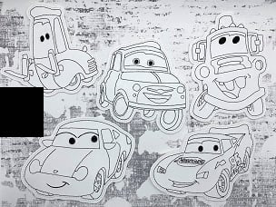 Car Friends Doodle Set